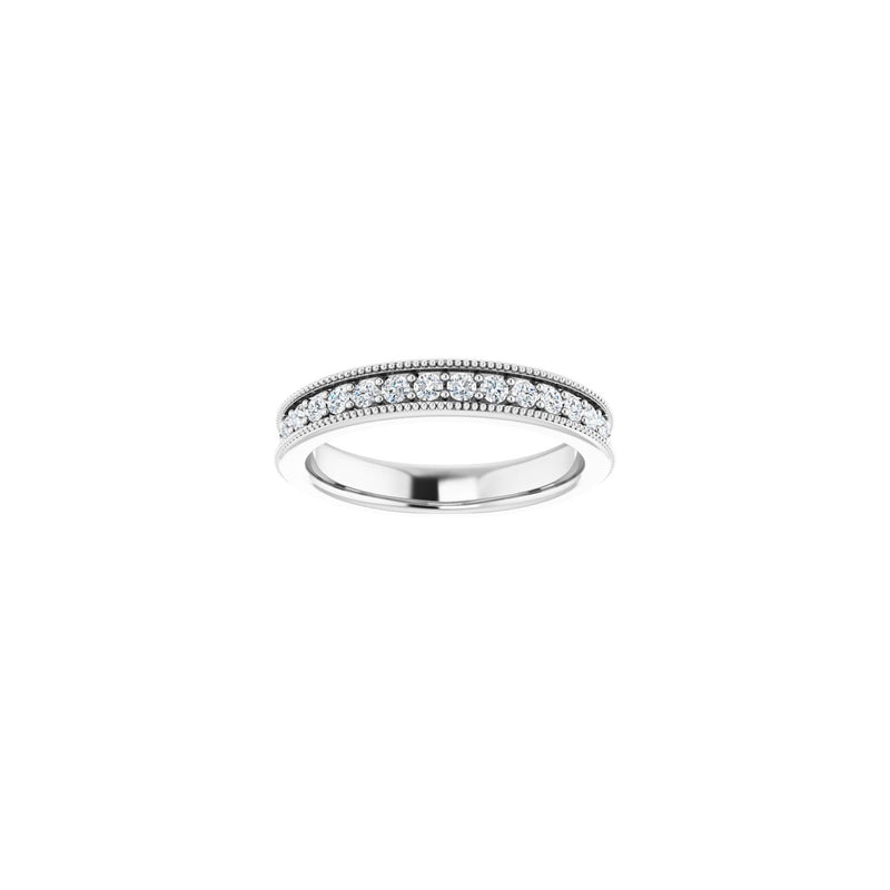 1 ct tw Diamond Lab Grown Anniversary Band in 14K White Gold... - view 3