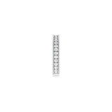 1 ct tw Diamond Lab Grown Anniversary Band in 14K White Gold... - view 4