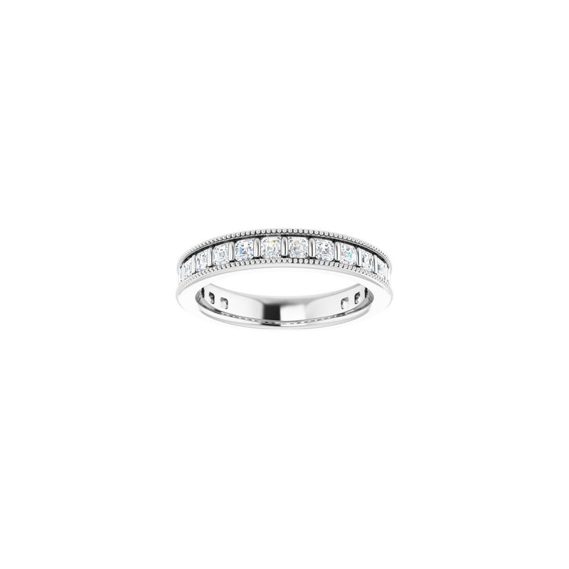 1 ct tw Diamond Lab Grown Anniversary Band in 14K White Gold... - view 3