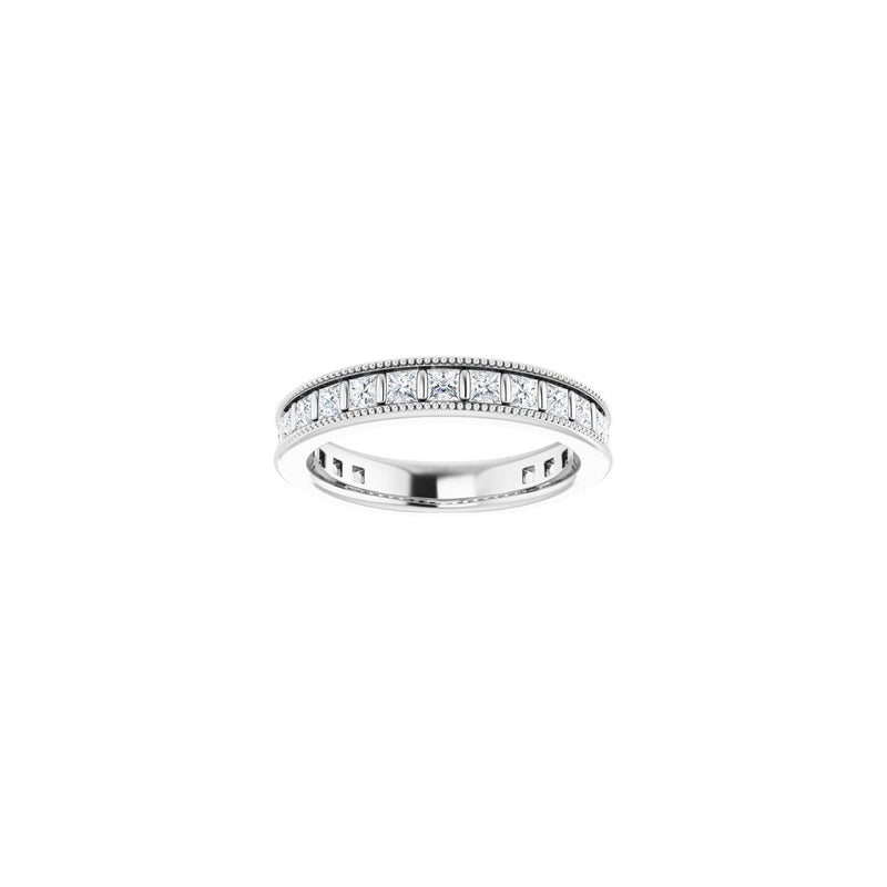 1 ct tw Diamond Lab Grown Anniversary Band in 14K White Gold... - view 3