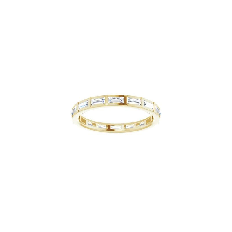 1 ct tw Eternity Channel-Set Lab Grown Anniversary Band in 14K Wh... - view 3
