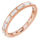 The Mizar — Eternity Channel-Set Anniversary Band - Rose