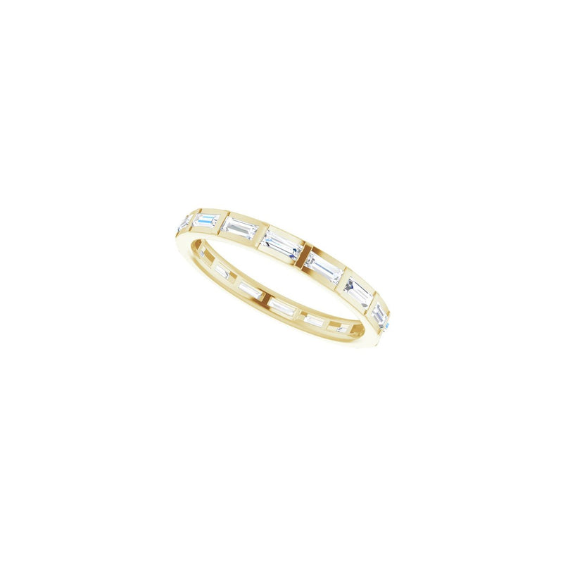 1 ct tw Eternity Channel-Set Lab Grown Anniversary Band in 14K Wh... - view 5