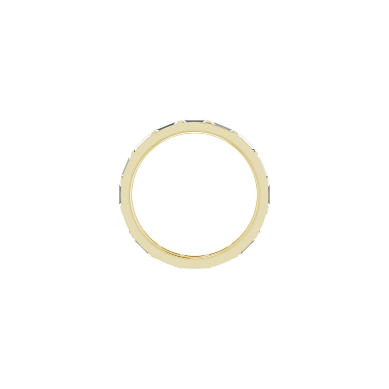 1 ct tw Eternity Channel-Set Lab Grown Anniversary Band in 14K Wh... - view 2