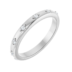 5 ct tw Eternity Lab Grown Anniversary Band in 14K White Gold...
