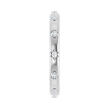 5 ct tw Eternity Lab Grown Anniversary Band in 14K White Gold... - view 4