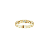 1/4 ct tw Eternity Lab Grown Anniversary Band in 14K White Gold... - view 3