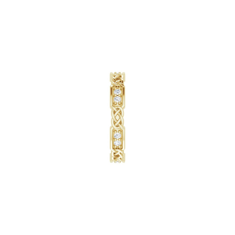 1/4 ct tw Eternity Lab Grown Anniversary Band in 14K White Gold... - view 4