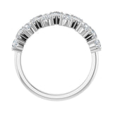 1 1/2 ct tw Diamond Lab Grown Anniversary Band in 14K White Gold... - view 2