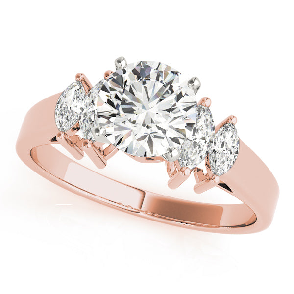 Fancy Shape Marquise Remounts Engagement Ring (81034)