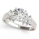 Fancy Shape Marquise Remounts Engagement Ring (81034)