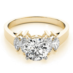 Fancy Shape Marquise Remounts Engagement Ring (81034)