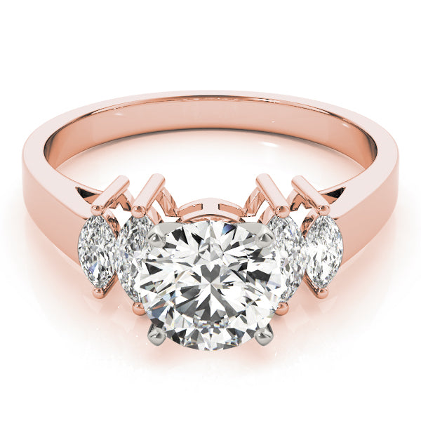Fancy Shape Marquise Remounts Engagement Ring (81034)