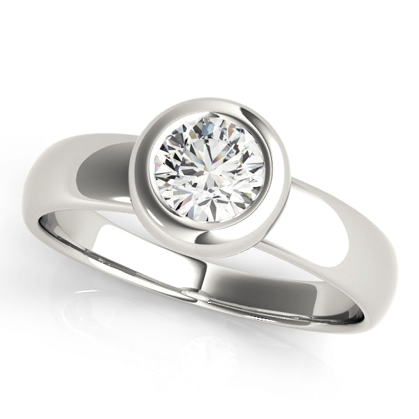 Round Solitaires Engagement Ring