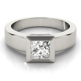 Solitaires Princess Engagement Ring (81753-1/2)