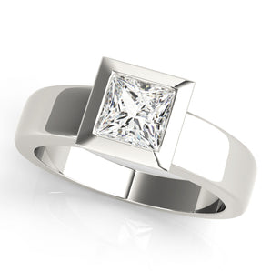 Solitaires Princess Engagement Ring (81753-1/2)