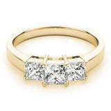 3 Stone Princess Engagement Ring (81883-2)