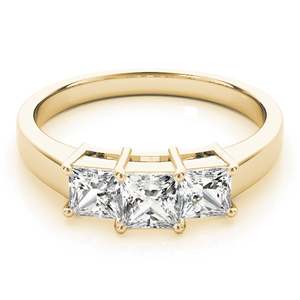 3 Stone Princess Engagement Ring (81883-2)