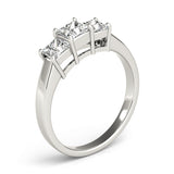 3 Stone Princess Engagement Ring (81883-11/2)