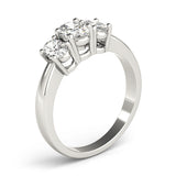 3 Stone Oval Engagement Ring (81979-A)
