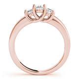 3 Stone Oval Engagement Ring (81985-A)