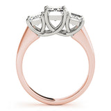 3 Stone Emerald Engagement Ring (81986-A-TT)