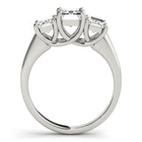 3 Stone Emerald Engagement Ring (81986-A-TT)