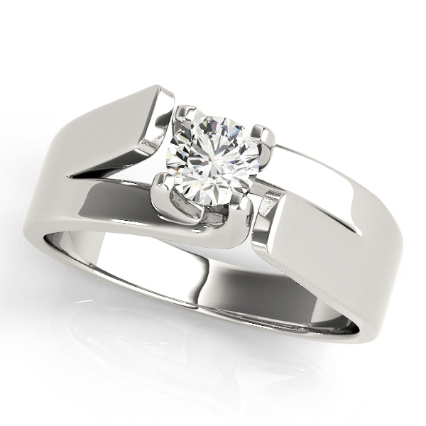 Round Solitaires Engagement Ring