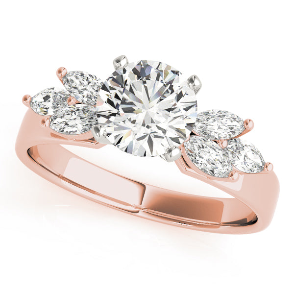 Fancy Shape Marquise Engagement Ring (82065)