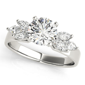 Fancy Shape Marquise Engagement Ring (82065)