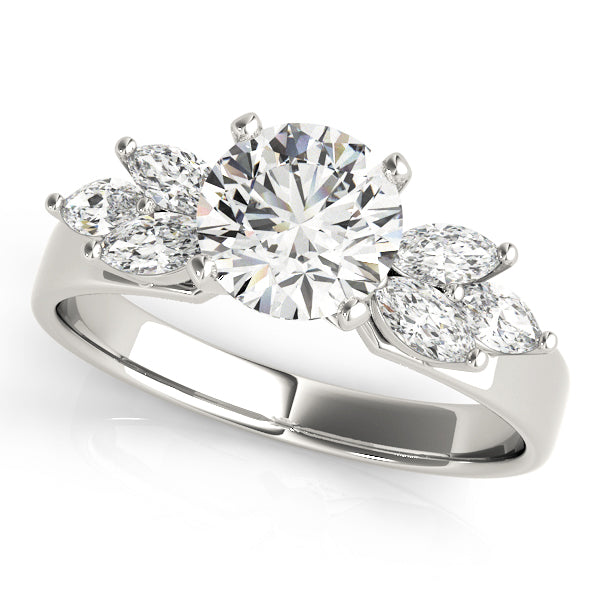 Fancy Shape Marquise Engagement Ring (82065)