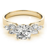 Fancy Shape Marquise Engagement Ring (82065)