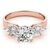 Fancy Shape Marquise Engagement Ring (82065)