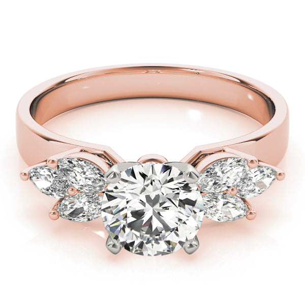 Fancy Shape Marquise Engagement Ring (82065)