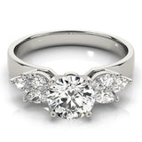 Fancy Shape Marquise Engagement Ring (82065)