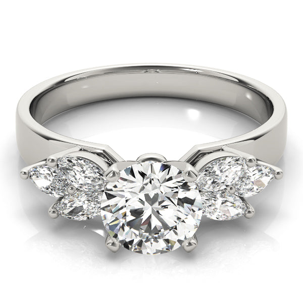 Fancy Shape Marquise Engagement Ring (82065)