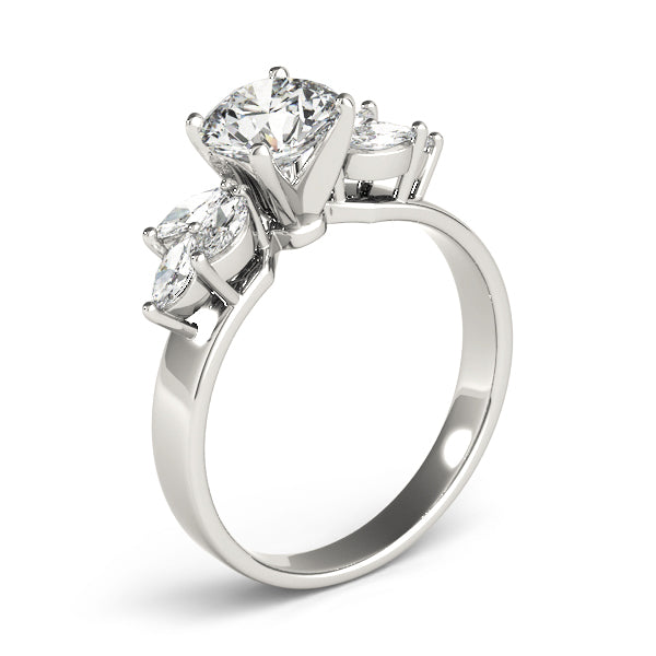 Fancy Shape Marquise Engagement Ring (82065)