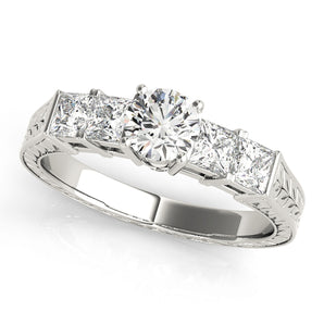 Round Antique Engagement Ring