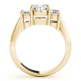 3 Stone Oval Engagement Ring (82340)
