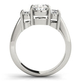 3 Stone Oval Engagement Ring (82340)