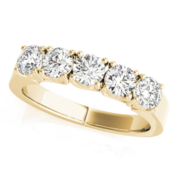 Wedding Bands Prong-Set