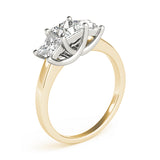 3 Stone Princess Engagement Ring (82392-2)