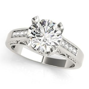 Round Antique Engagement Ring