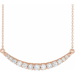 The Oleander — Diamond Necklace - Yellow