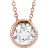 The Adira — Diamond Necklace - Yellow