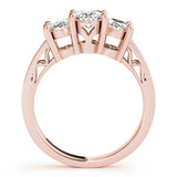 3 Stone Oval Engagement Ring (82574)