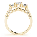 3 Stone Oval Engagement Ring (82574)