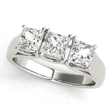 3 Stone Princess Engagement Ring (82580-1)