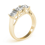3 Stone Princess Engagement Ring (82580-2)