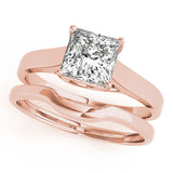 Solitaires Princess Engagement Ring (82652-1-TT)